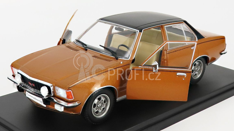 Edicola Opel Commodore B Gs/e 1972 1:24 Měděná S Černou