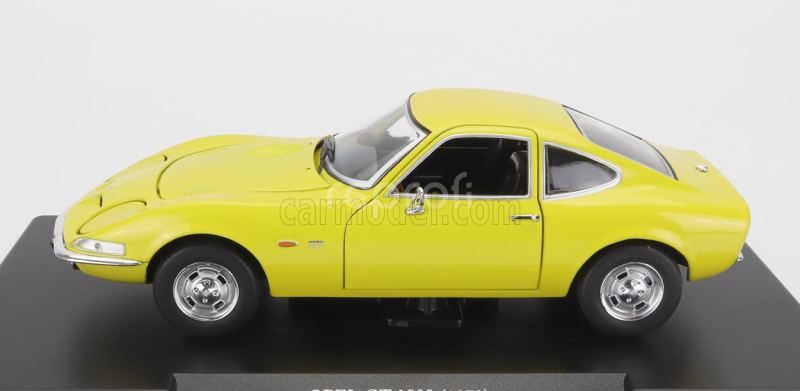 Edicola Opel Gt 1900 1970 - Damage Display Box 1:24 Žlutá