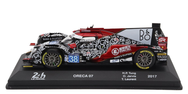 Edicola Oreca 07 Gk428 4.2l V8 Team Jackie Chan Dc Racing N 38 Winner Lmp2 Class 24h Le Mans 2017 Ho Pin Tung - Thomas Laurent - Oliver Jarvis 1:43 Různé