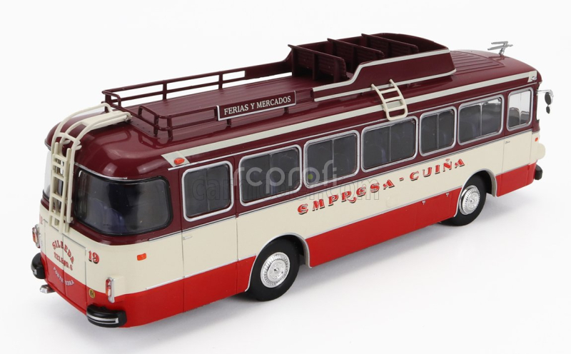 Edicola Pegaso Comet 5061 Autobus Empresa - Cuina 1963 1:43 2 Tóny Červené Smetany