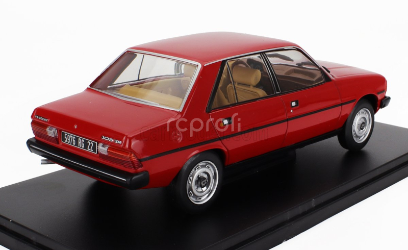 Edicola Peugeot 305 Sr 1980 - Con Vetrina - With Showcase 1:24 Red