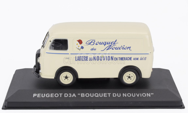 Edicola Peugeot D3a Van Bouquet Du Nouvion 1950 1:43 Beige