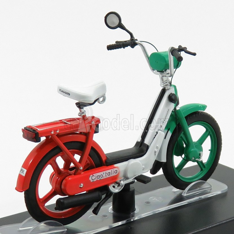 Edicola Piaggio Ciao Tricolore 1:18 Zelená Bílá Červená