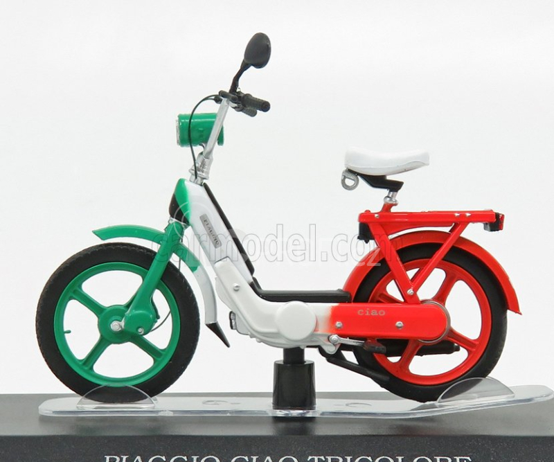 Edicola Piaggio Ciao Tricolore 1:18 Zelená Bílá Červená
