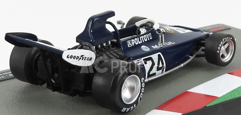 Edicola Politoys F1  Fx3 N 24 Season 1972 Henri Pescarolo 1:43 Modrá Bílá