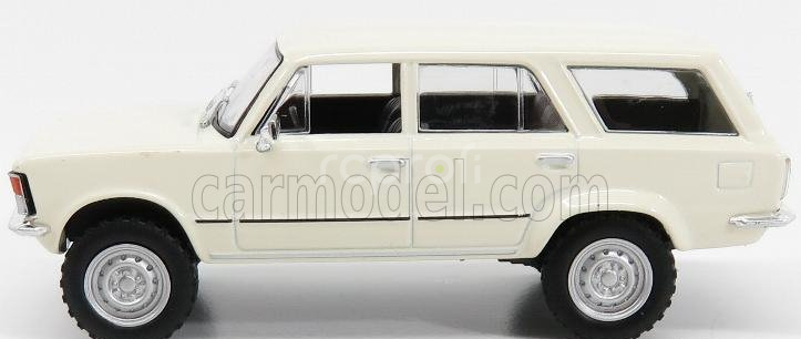 Edicola Polski fiat 125p 4x4 Kombi Sw Station Wagon 1973 1:43 Bílá
