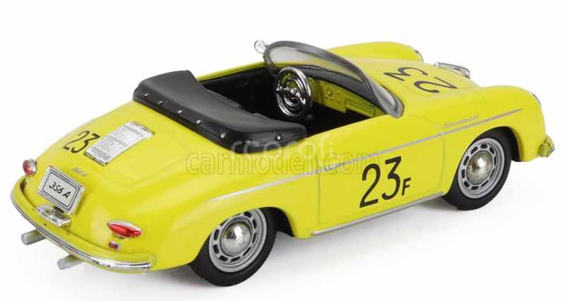 Edicola Porsche 356 A Carrera Speedester Spider N 23f Open 1955 1:43 Žlutá