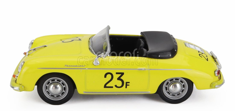 Edicola Porsche 356 A Carrera Speedester Spider N 23f Open 1955 1:43 Žlutá