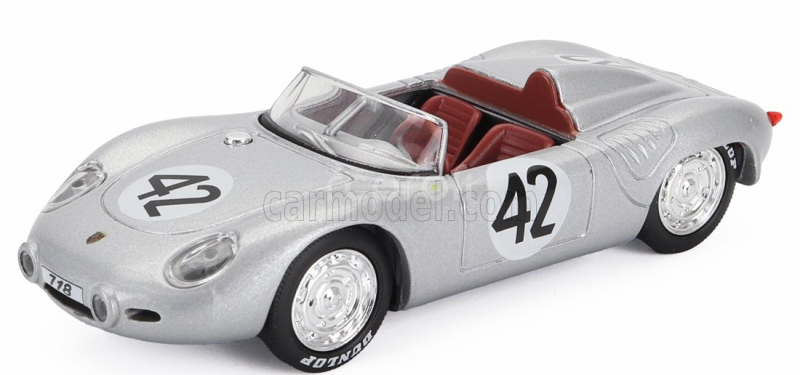 Edicola Porsche 718 Rs60 Team Joakim Bonnier N 42 Winner 12h Sebring 1960 Hans Herrmann - Olivier Gendebien 1:43 Silver
