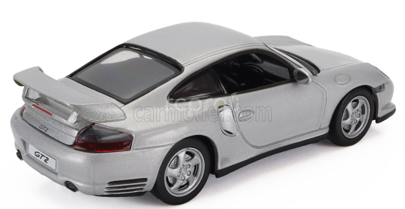 Edicola Porsche 911 996 Gt2 Coupe 2000 1:43 Silver