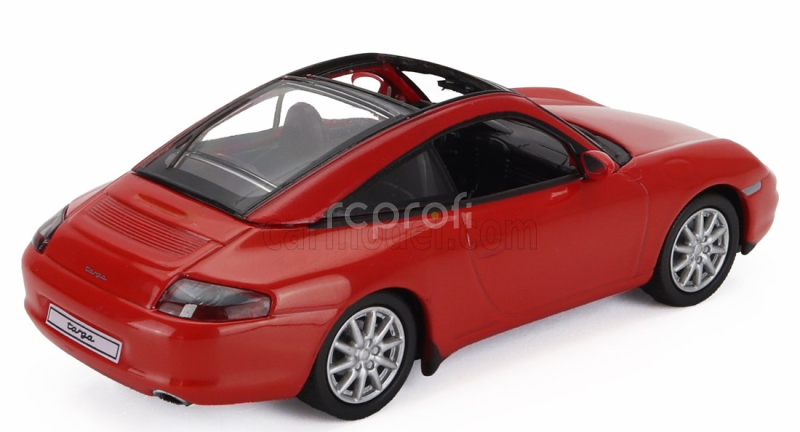 Edicola Porsche 911 996 Targa 2002 1:43 Red