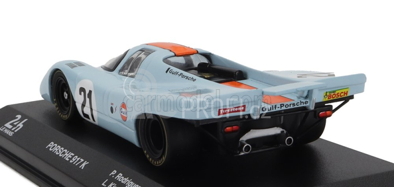 Edicola Porsche 917k 4.9l Team Jw Automotive Engineering Gulf N 21 1:43, modrá