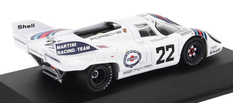 Edicola Porsche 917k 4.9l Team Martini Racing N 22 Winner 24h Le Mans 1971 Helmut Marko - Gijs Van Lennep 1:43 Bílá Modrá