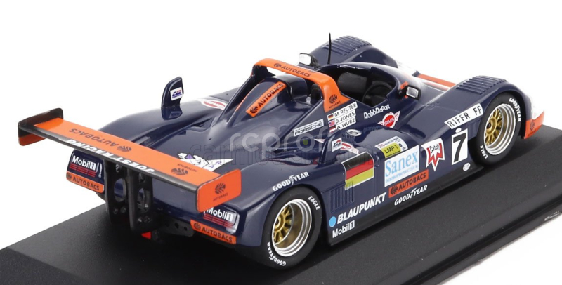 Edicola Porsche 935 3.0l Turbo Wsc-95 Team Joest Racing N 7 Winner 24h Le Mans 1996 Alexander Wurz - Davy Jones - Manuel Reuter 1:43 Modrá Oranžová