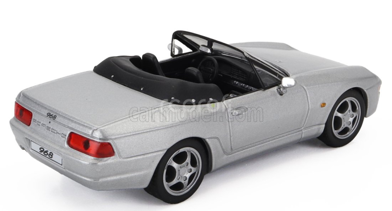 Edicola Porsche 968 Spider Cabriolet 1993 1:43 Silver