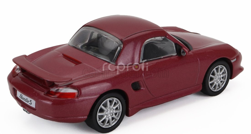 Edicola Porsche Boxster S 2002 1:43 Bordeaux Met
