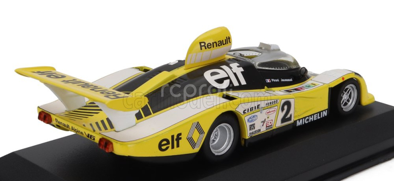 Edicola Renault Alpine A442b 2.0l Turbo V6 Team Renault Sport N 2 Winner 24h Le Mans 1978 Didier Pironi - Jean Pierre Jaussaud 1:43 Žlutá Bílá Černá