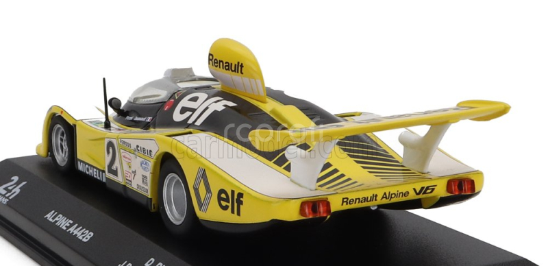 Edicola Renault Alpine A442b 2.0l Turbo V6 Team Renault Sport N 2 Winner 24h Le Mans 1978 Didier Pironi - Jean Pierre Jaussaud 1:43 Žlutá Bílá Černá