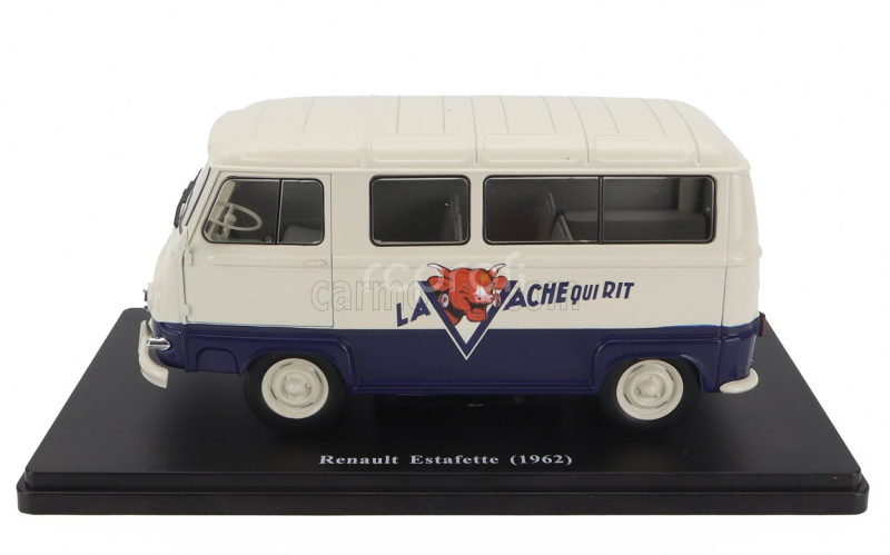 Edicola Renault Estafette Minibus La Vache Qui Rit 1962 - Without Card Box - Senza Scatola 1:24 Krémově Modrá