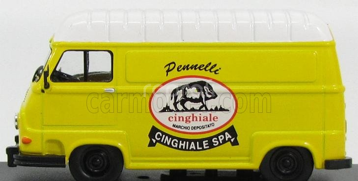 Edicola Renault Estafette Van Pennelli Cinghiale 1974 1:43 Žlutá Bílá