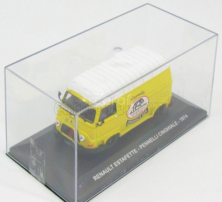 Edicola Renault Estafette Van Pennelli Cinghiale 1974 1:43 Žlutá Bílá