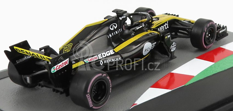 Edicola Renault F1  Team Renault Sport F1 N 27 Season 2018 Nico Hulkenberg 1:43 Černá Žlutá