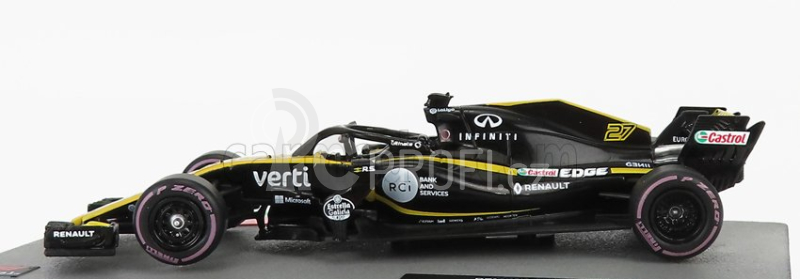 Edicola Renault F1  Team Renault Sport F1 N 27 Season 2018 Nico Hulkenberg 1:43 Černá Žlutá