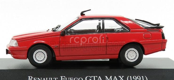 Edicola Renault Fuego Gta Max 1991 1:43 Red
