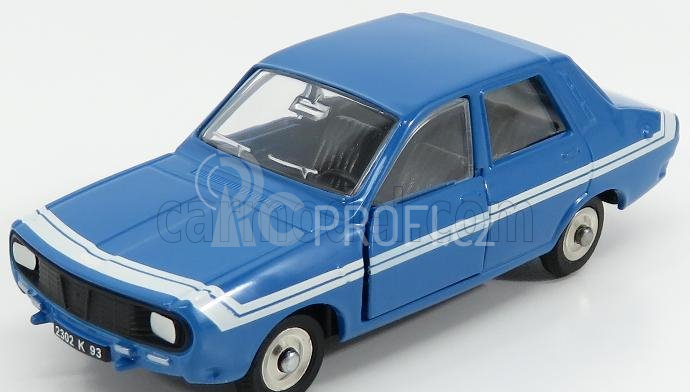 Edicola Renault R12 Gordini 1971 1:43 Modrá Bílá