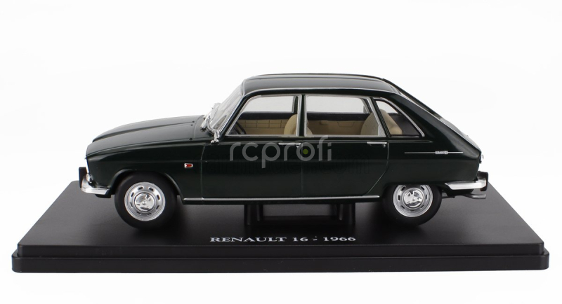 Edicola Renault R16 1966 - Con Vetrina - With Showcase 1:24 Zelená