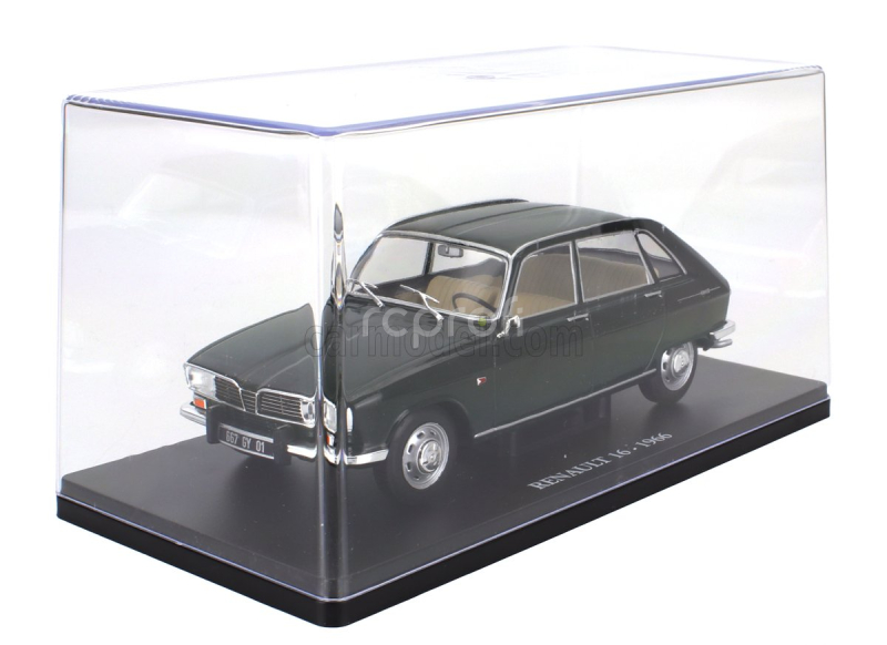 Edicola Renault R16 1966 - Con Vetrina - With Showcase 1:24 Zelená