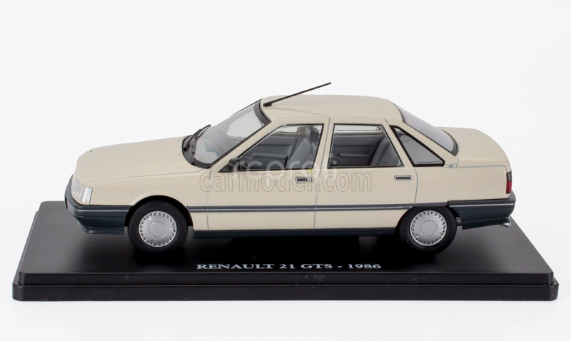 Edicola Renault R21 Gts 1986 - Con Vetrina - With Showcase 1:24 Bílá