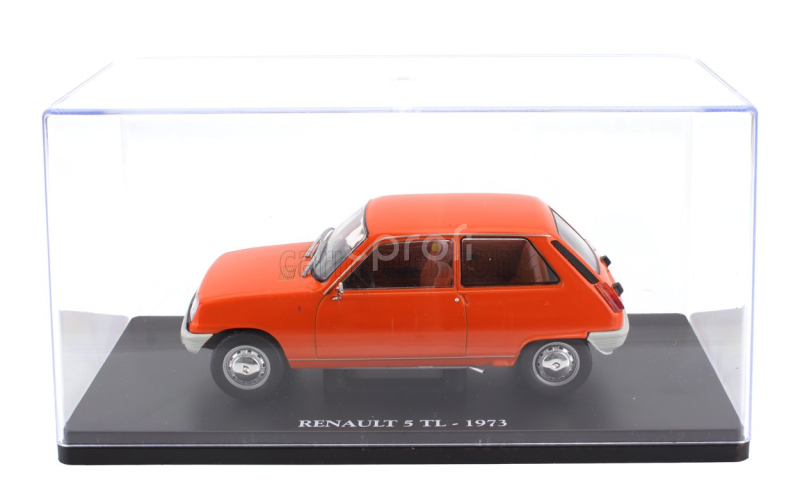 Edicola Renault R5 Tl 1973 - Con Vetrina - With Showcase 1:24 Orange