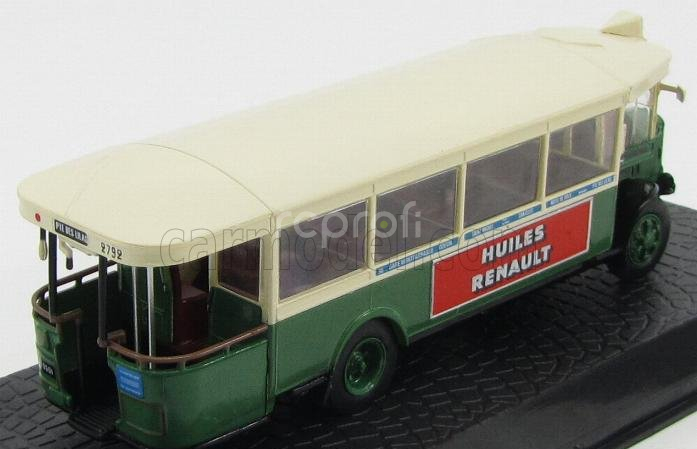Edicola Renault Tn6c2 Autobus Pte Des Lilas 1932 - Damage Display Box 1:72 Zelená Bílá