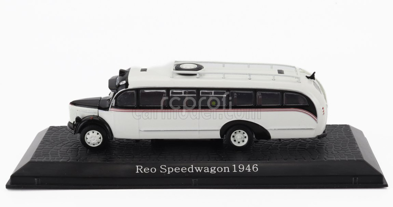 Edicola REO Speedway Autobus 1946 - Damage Display Box 1:72 Bílá Černá