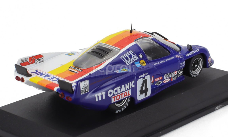 Edicola Rondeau M379 3.0l V8 Team J.rondeau N 4 24h Le Mans 1979 Jean Pierre Beltoise - Henri Pescarolo 1:43 Bílá Červená Modrá