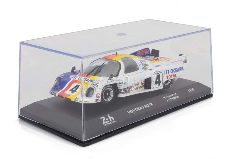 Edicola Rondeau M379 3.0l V8 Team J.rondeau N 4 24h Le Mans 1979 Jean Pierre Beltoise - Henri Pescarolo 1:43 Bílá Červená Modrá