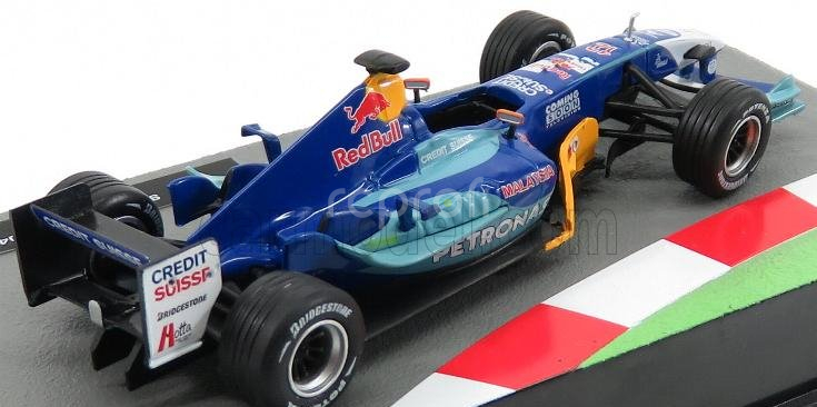 Edicola Sauber F1  C23 Team Petronas N 12 Season 2004 Felipe Massa 1:43 Modrá Zelená