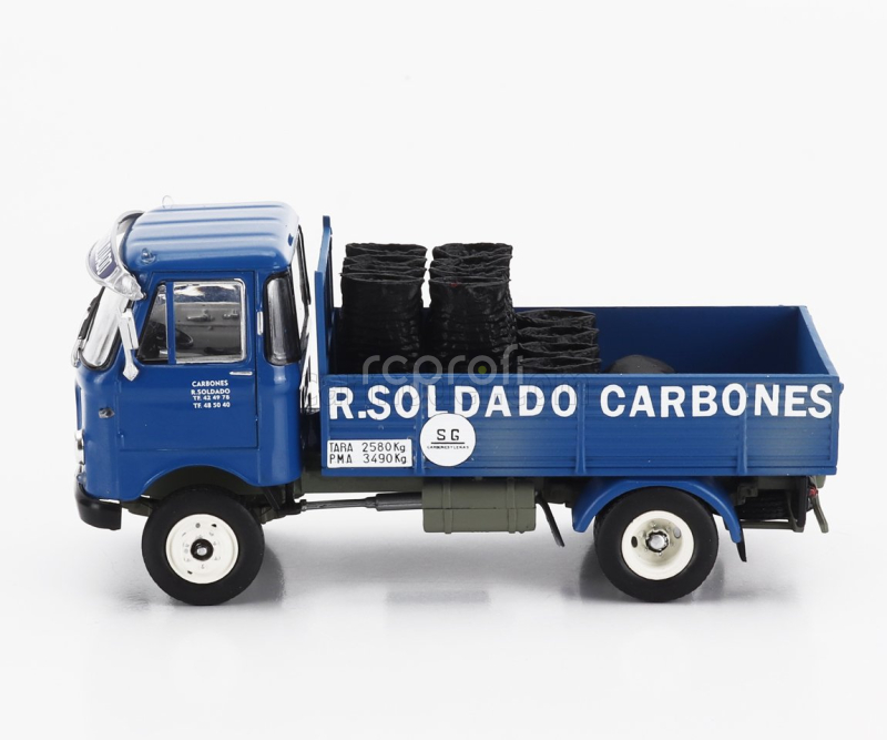 Edicola Sava Sh550 Truck R.soldado Carbones 2-assi 1970 1:43 Blue