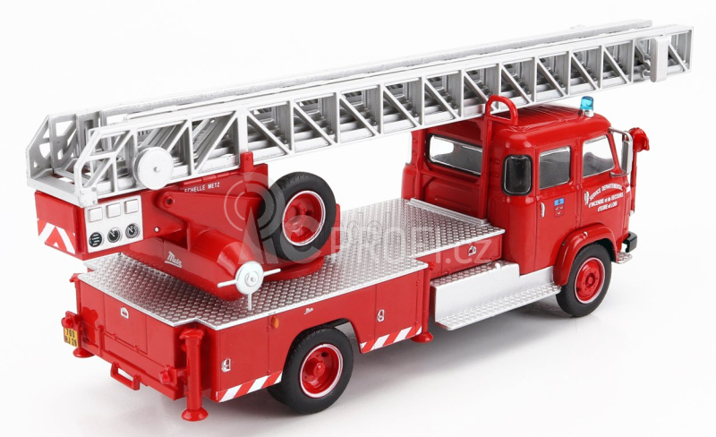 Edicola Saviem 57 Truck Scala 1977 Požární vůz 1:43, červená