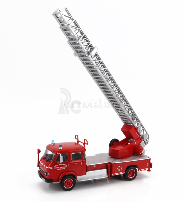 Edicola Saviem 57 Truck Scala 1977 Požární vůz 1:43, červená