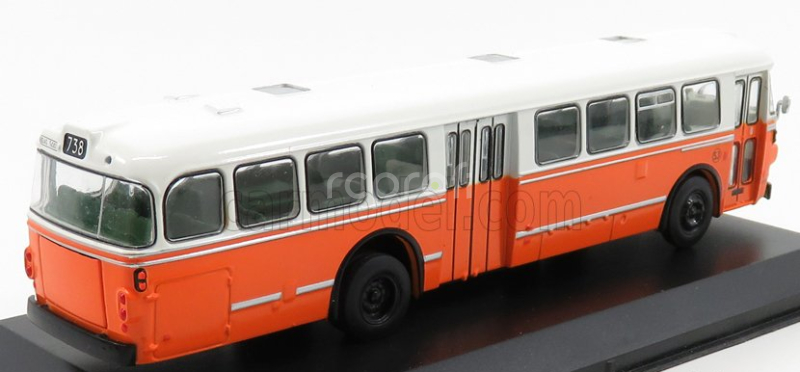 Edicola Scania Vabis D11 Autobus 1969 1:72 Oranžová Bílá