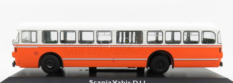 Edicola Scania Vabis D11 Autobus 1969 1:72 Oranžová Bílá