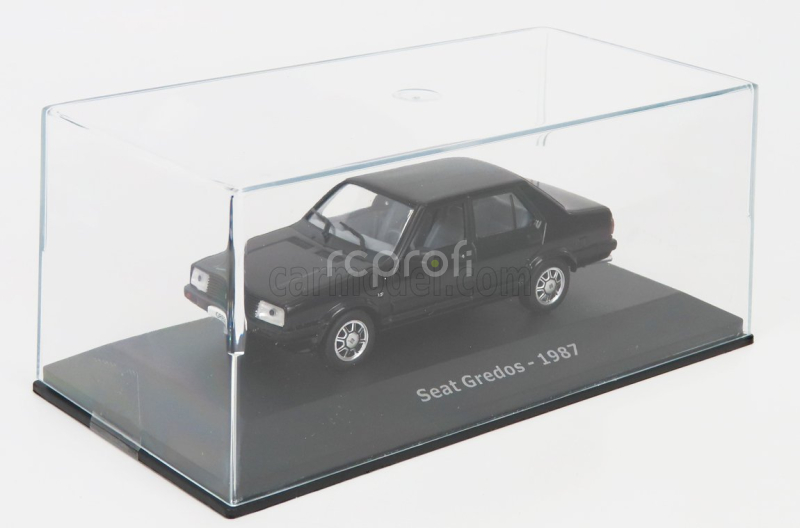 Edicola Seat Gredos 1987 - Con Vetrina - With Showcase 1:43 Black