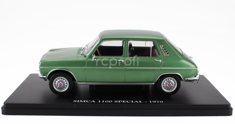 Edicola Simca 1100 Special 1970 - Con Vetrina - With Showcase 1:24 Green Met
