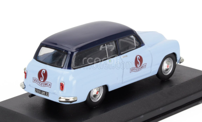 Edicola Simca Aronde Chatelaine Simca Service 1961 1:43 2 Tóny Modré