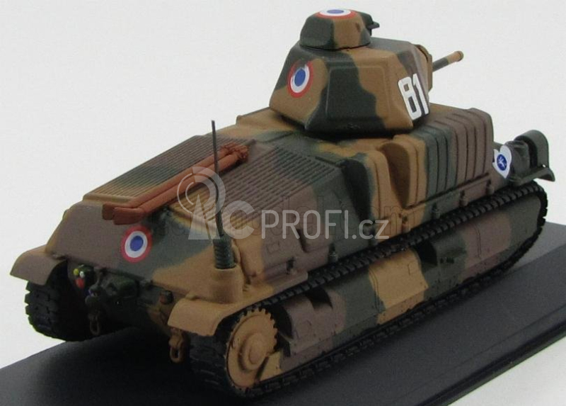 Edicola Somua Tank S-35 1ere' Dlm Quesnoy France 1940 1:43 Vojenská Kamufláž