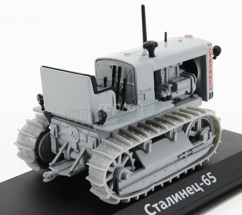 Edicola Stalinets 65 Tractor Cingolato 1937 - Damage Blister Box 1:43 Světle Šedá