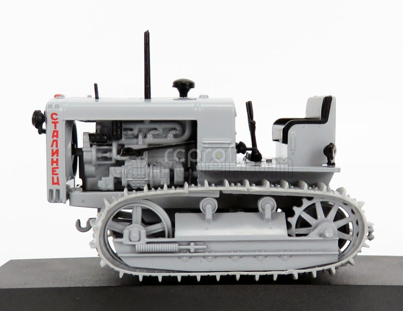 Edicola Stalinets 65 Tractor Cingolato 1937 - Damage Blister Box 1:43 Světle Šedá