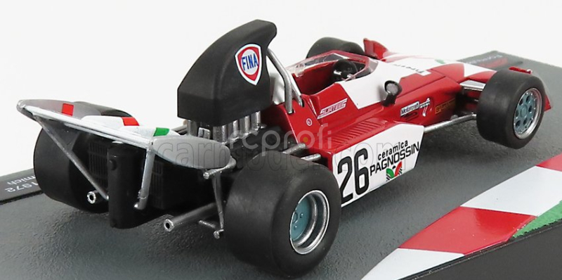 Edicola Surtees F1  Ts9b N 26 Season 1972 Andrea De Adamich 1:43 Červená Bílá